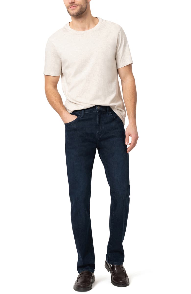 Mavi Jeans Zach Straight Leg Jeans, Alternate, color, Ink Brushed Supermove