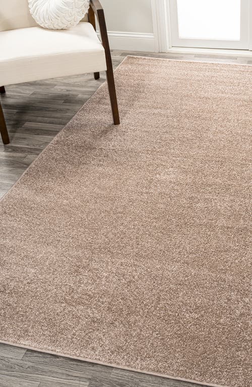 Jonathan Y Haze Solid Low-pile Area Rug In Neutral