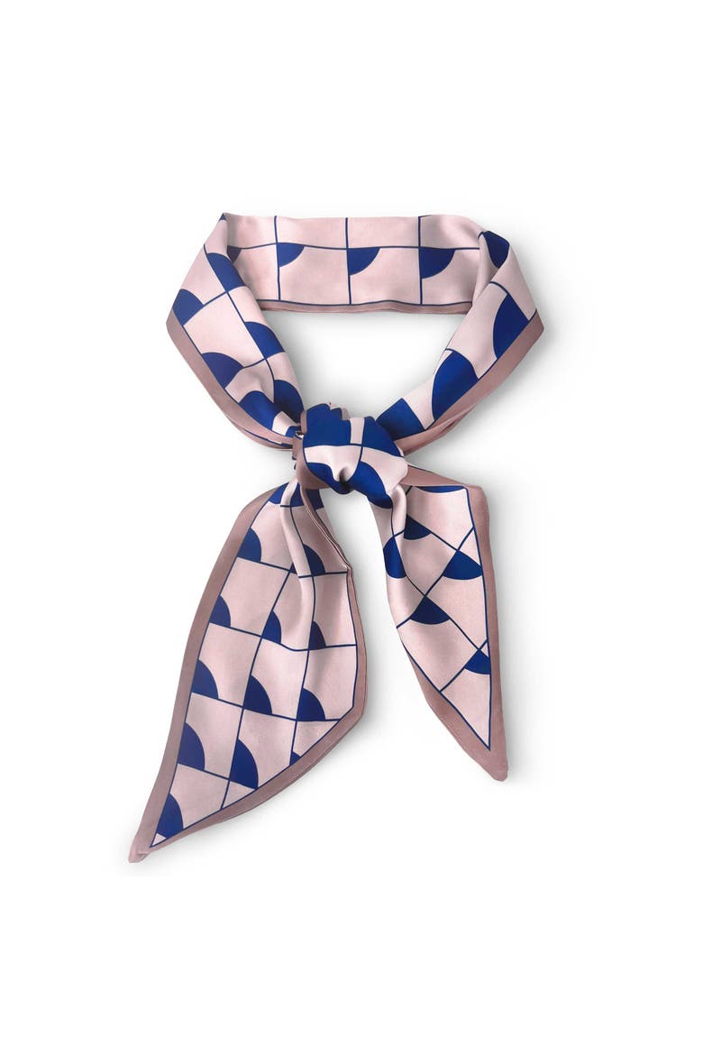 The Sorrento Skinny Scarf, Main, color, Pink/Blue