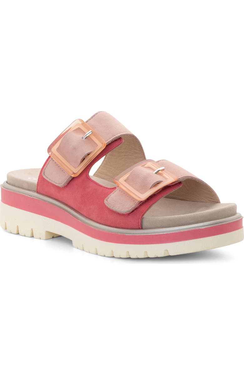 ara Marbella Slide Sandal, Main, color, Doll Pink/ Piggy Pink