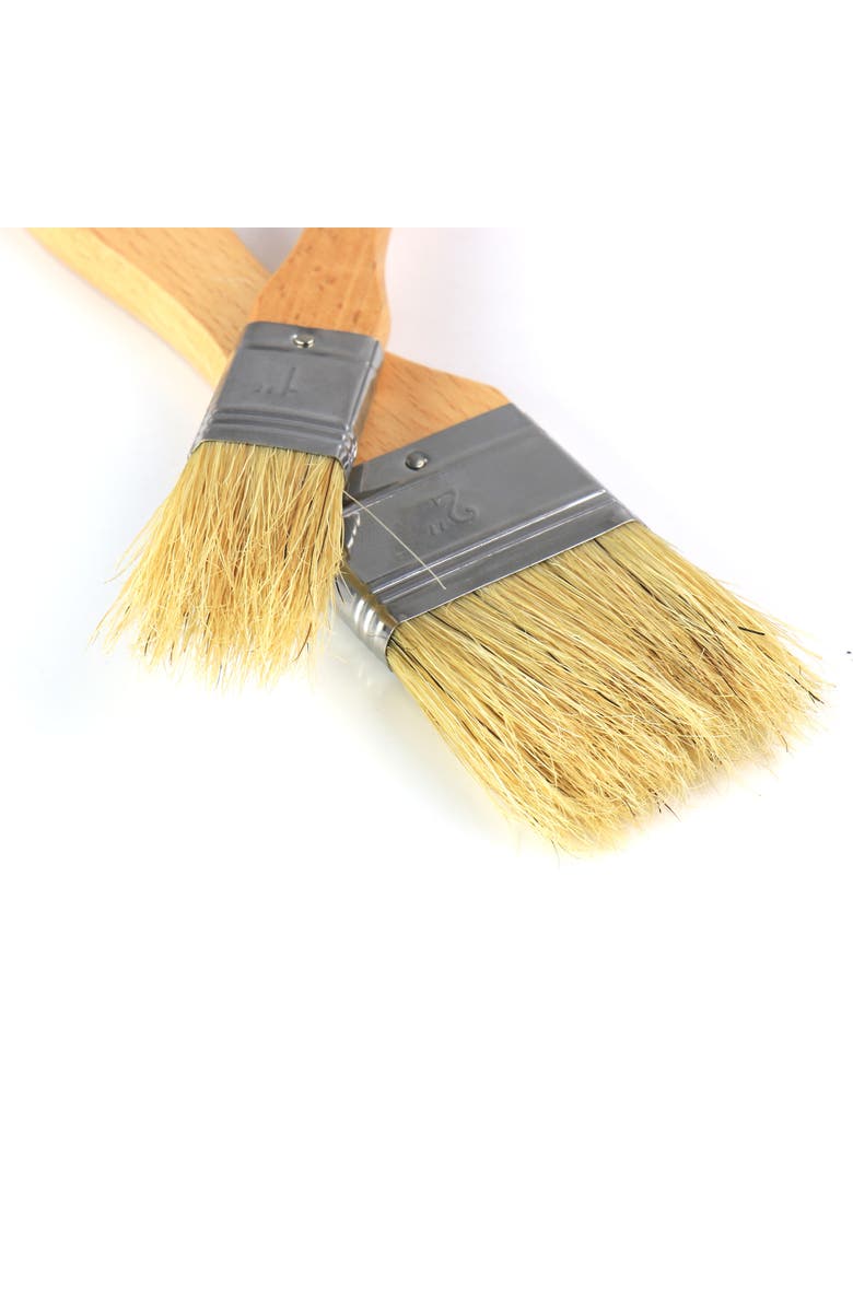 MARTHA STEWART 2 Piece Basting Brush Set, Alternate, color, Brown