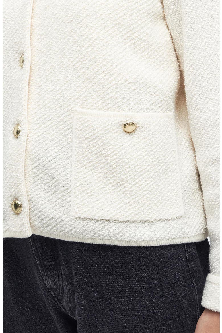 Celeste Knit Jacket, Alternate, color, ANTIQUE WHITE