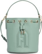 Furla Clio Mini Drawstring Bucket Bag