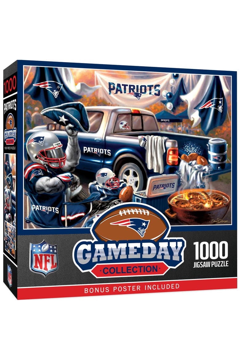New England Patriots Gameday 1000 Puzzle, Main, color, Multicolor