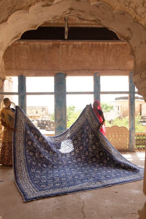 Cqc La Zuma Quilt In Blue