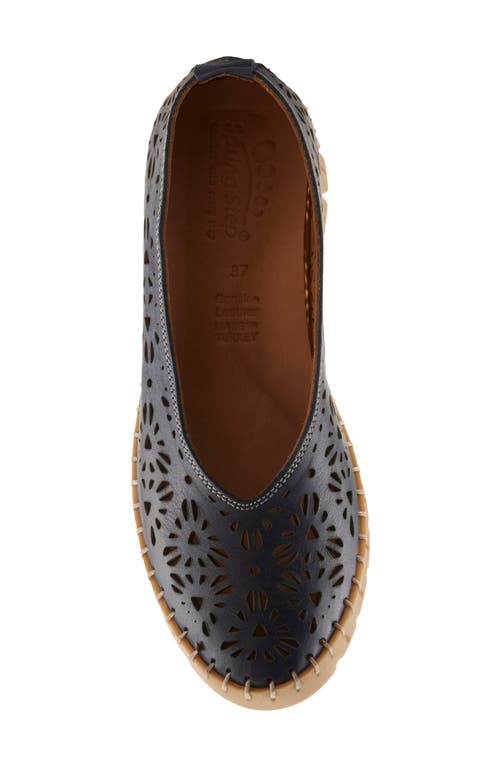 Spring Step Carosa Platform Sneaker In Blue