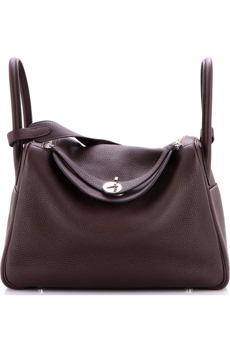 Pre-Owned Hermes Lindy Bag Clemence 30, Main, color, Havane