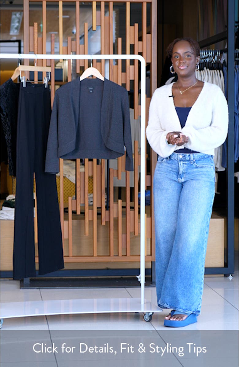 Three Quarter Sleeve Shrug, sales video thumbnail