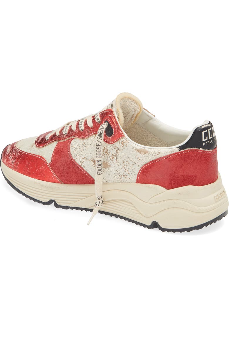 Golden Goose Running Sole Suede Sneaker, Alternate, color,