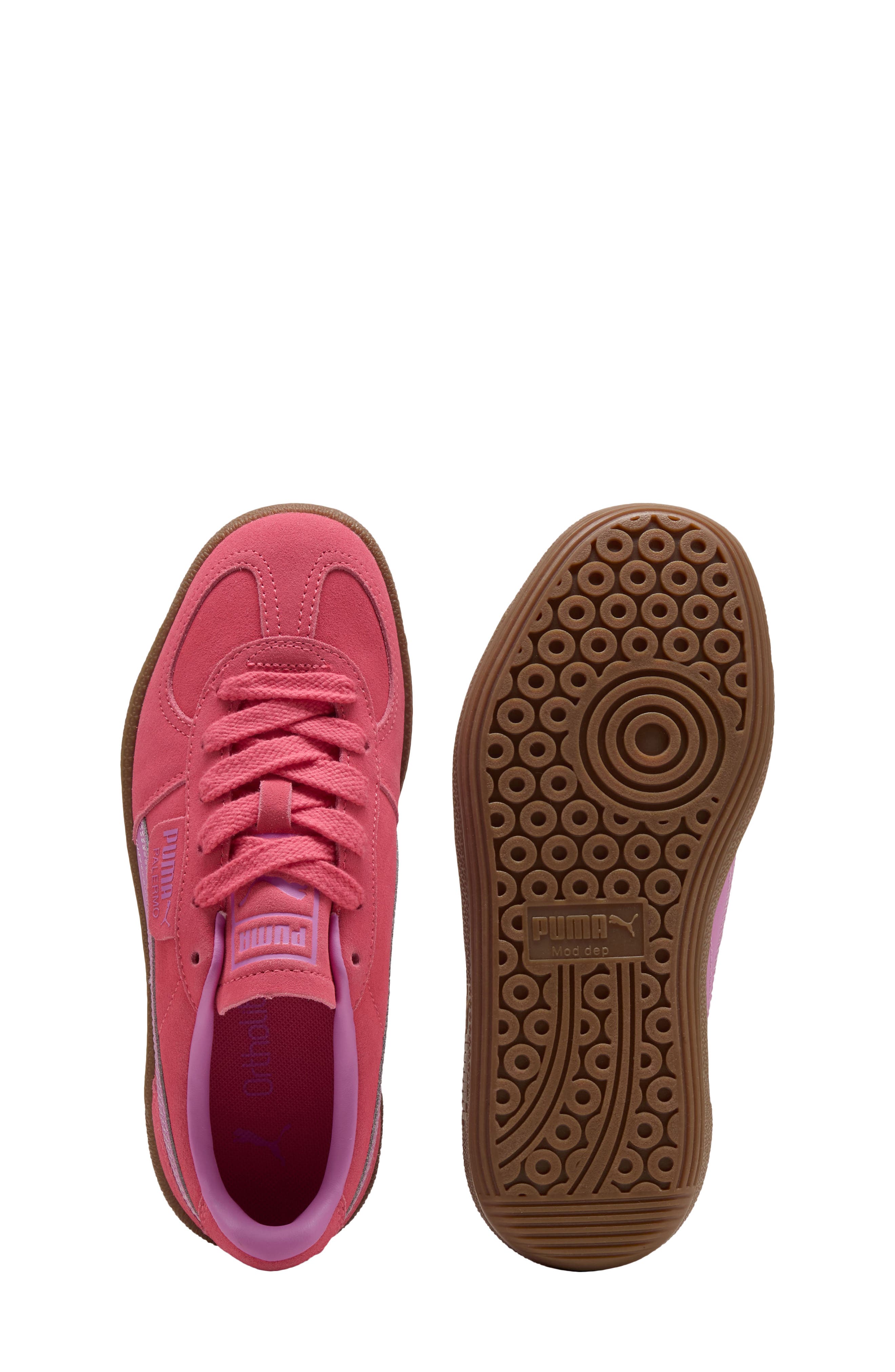 Kids' Palermo Sneaker, Alternate, color, MAGIC ROSE/ MAUVE POP
