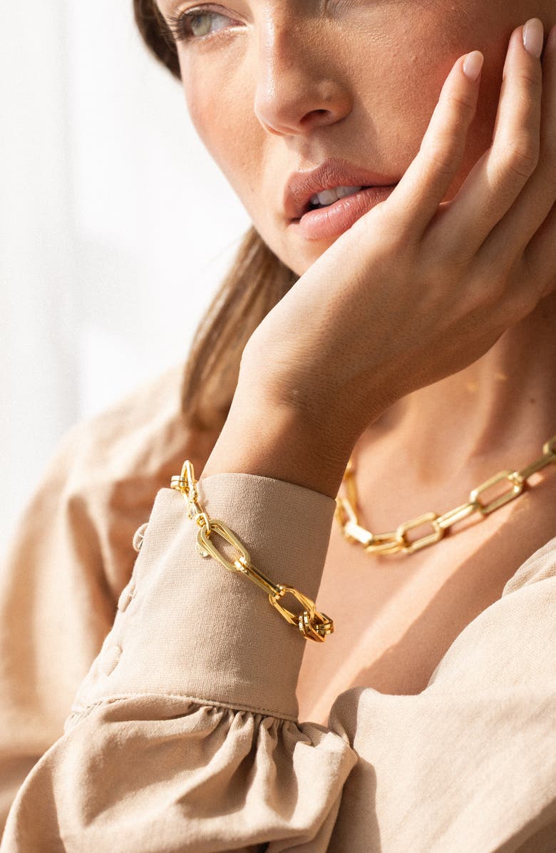 Brook and York Carmen Bracelet, Alternate, color, Gold