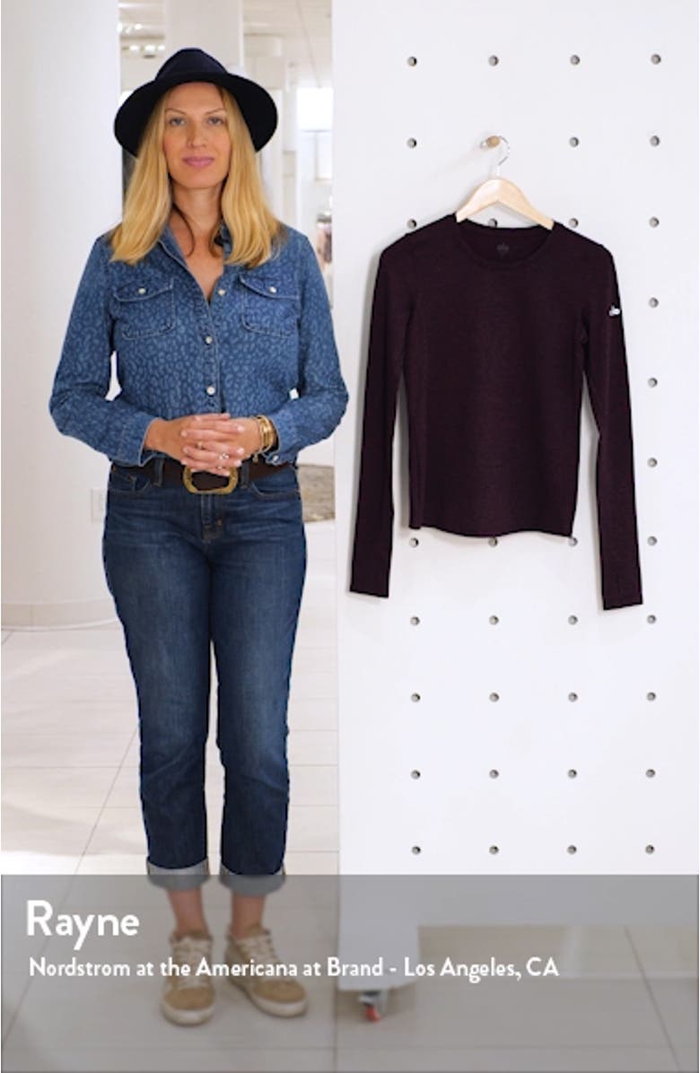 Finesse Long Sleeve Top, sales video thumbnail