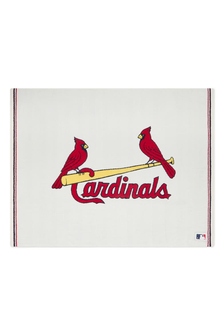 CozyChic® Baseball Throw, Main, color, CARDINALS MULTI