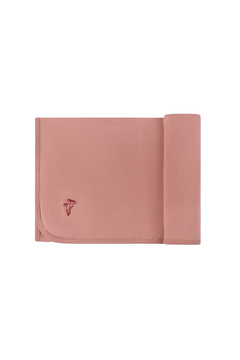 Velour Stripe Collection - Blanket, Main, color, Dark Pink
