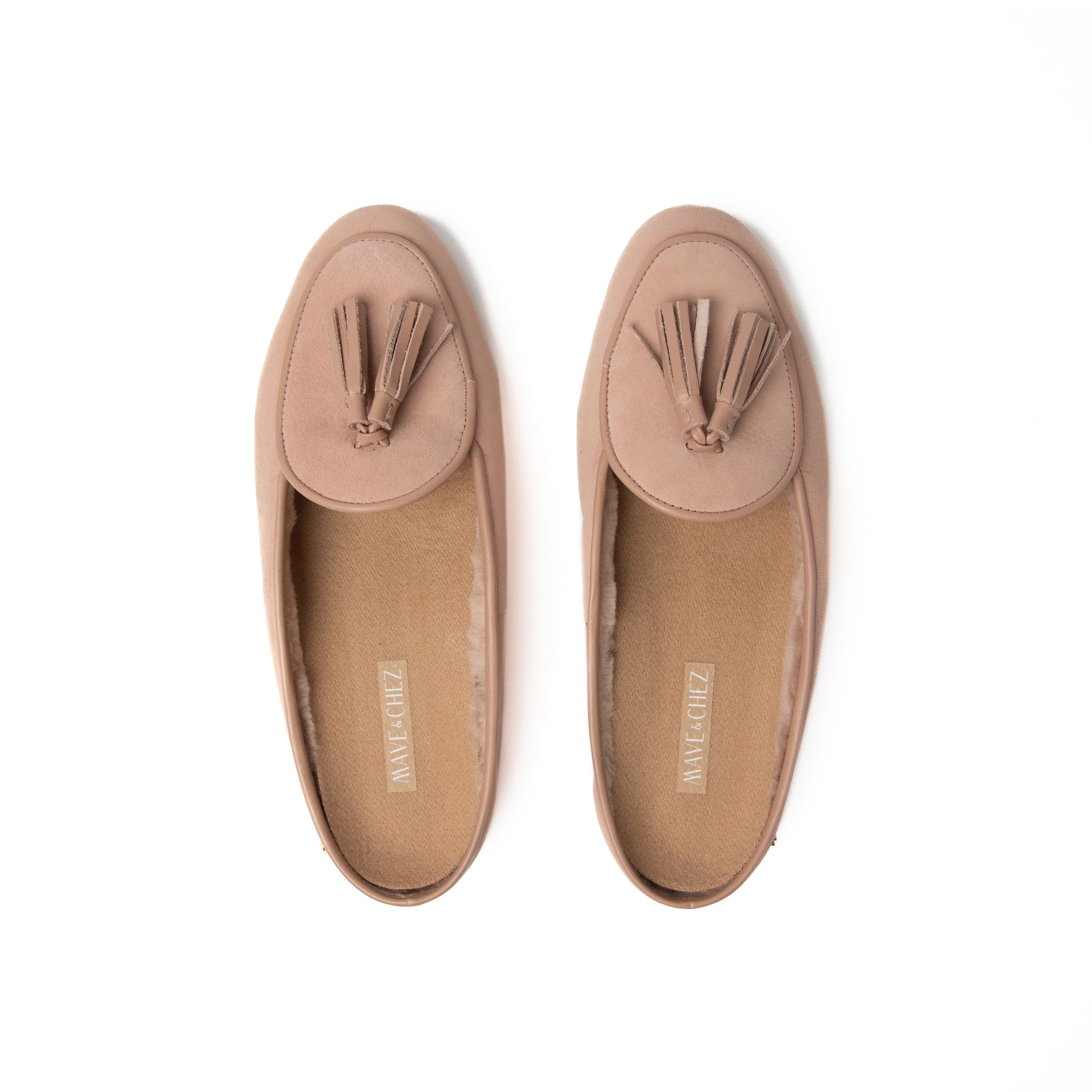 Mave & Chez The Frida - Backless Mule, Alternate, color, Blush