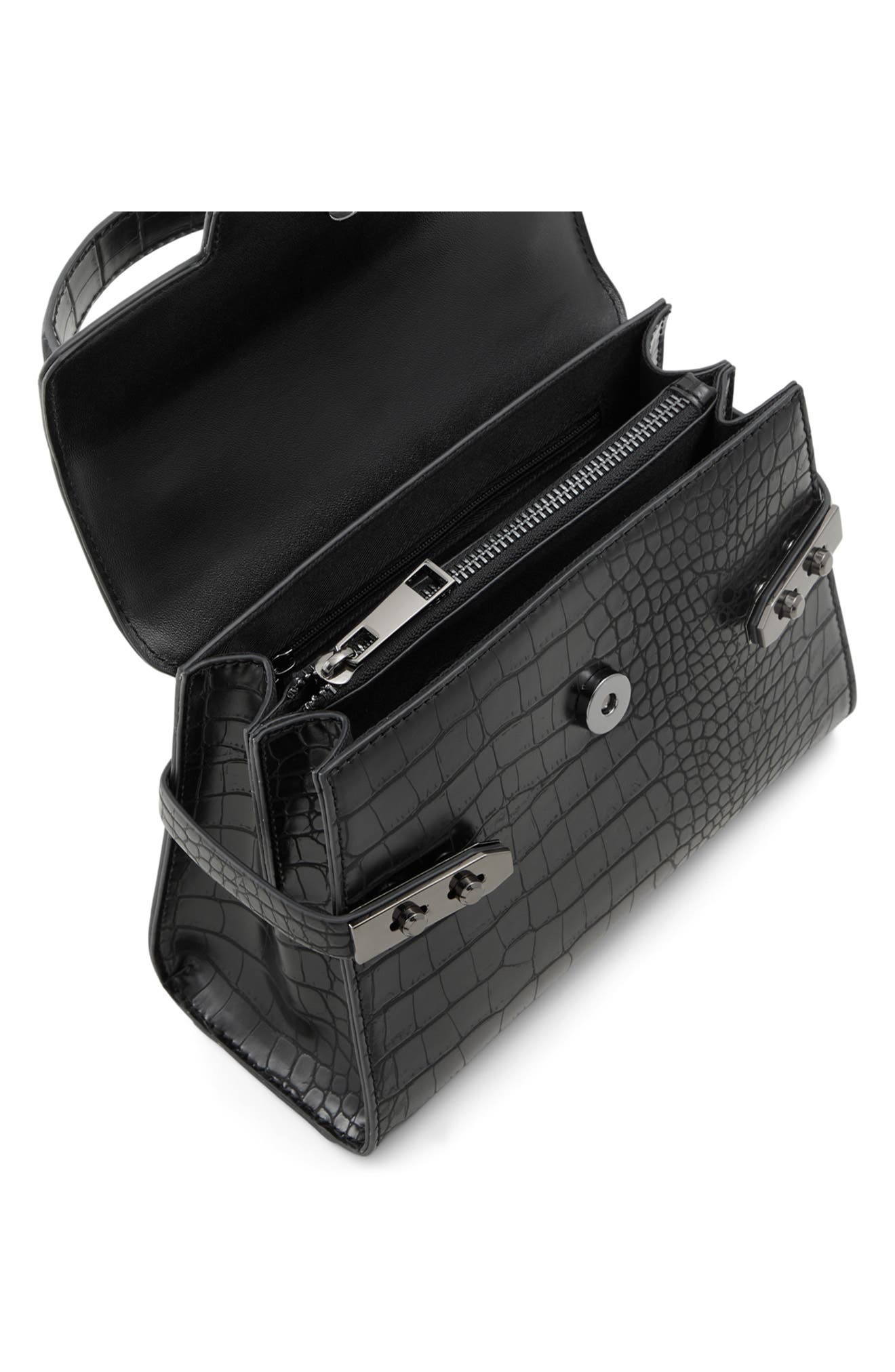 ALDO Agroliaa Faux Leather Top Handle Bag, Alternate, color, 