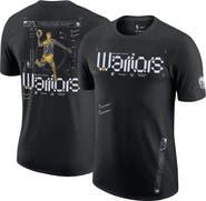 Nike Men's Nike Black Golden State Warriors Courtside Air Traffic Control Max90 T-Shirt