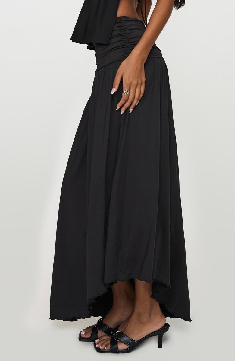 Princess Polly Gezabele Asymmetric Maxi Skirt, Alternate, color,