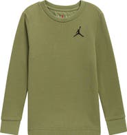 Jordan Kids' Essentials Waffle Knit Long Sleeve T-Shirt