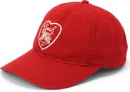 COACH Peggy Heart Patch Cotton Twill Baseball Cap