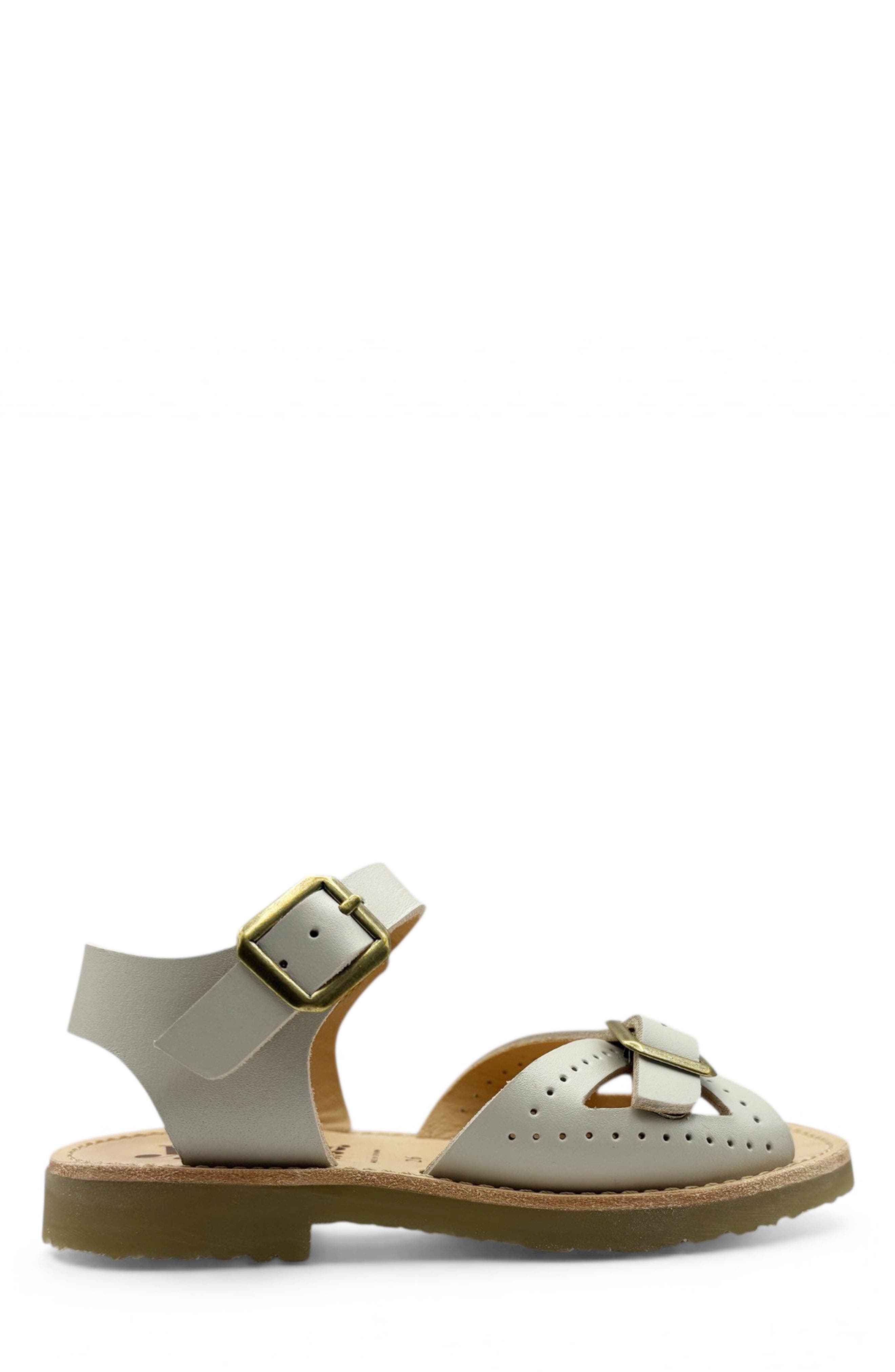 Young Soles Pearl Sandal, Alternate, color, Vanilla