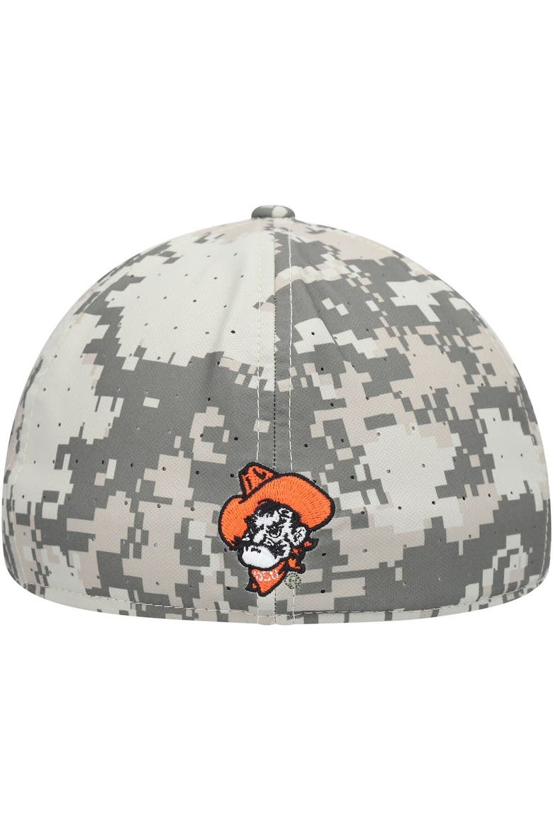 Men's Nike Camo Oklahoma State Cowboys Aero True Baseball Performance Fitted Hat, Alternate, color, Camo