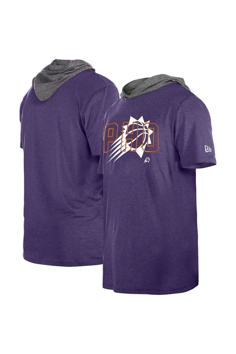 Men's New Era Purple Phoenix Suns Active Hoodie T-Shirt, Main, color, Purple