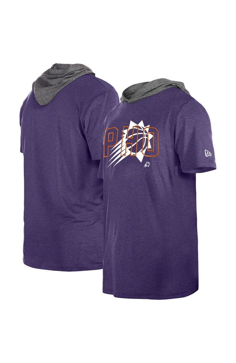 New Era Men's New Era Purple Phoenix Suns Active Hoodie T-Shirt, Main, color, Purple