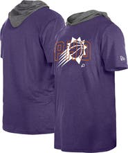 New Era Men's New Era Purple Phoenix Suns Active Hoodie T-Shirt