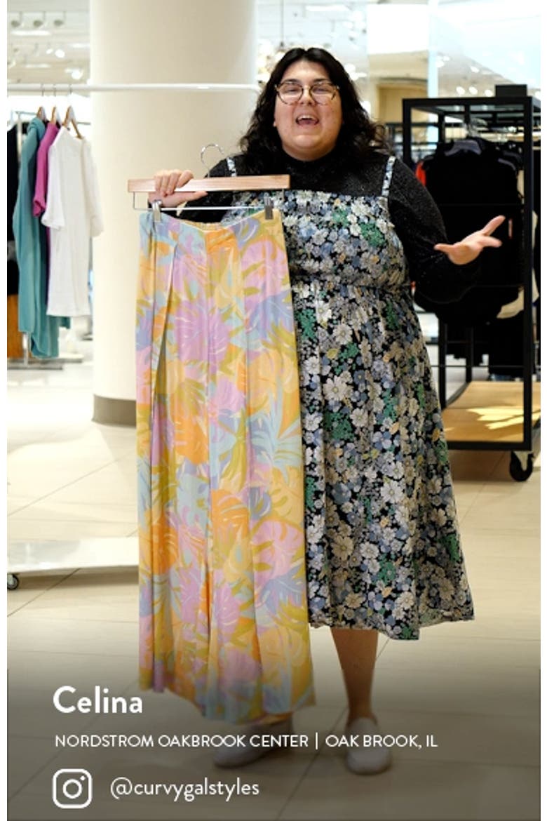 Split Spirit Floral Wide Leg Pants video