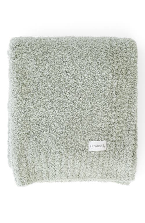 Saranoni Bamboni Toddler Blanket In Green