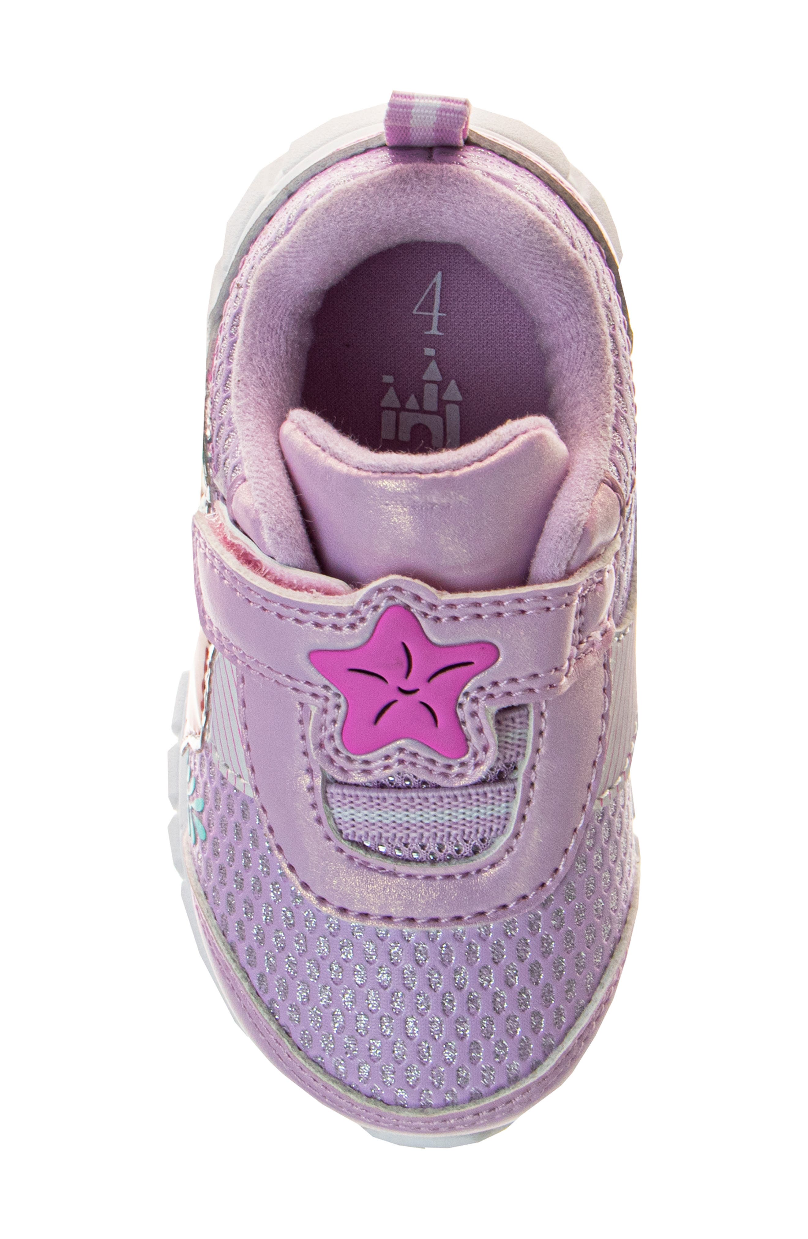 JOSMO Kids' The Little Mermaid Sneaker, Alternate, color, Pink