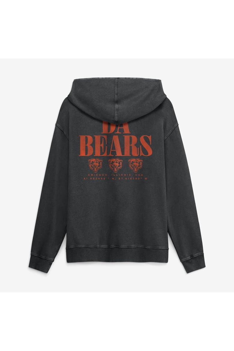 Men's Fanatics Black Chicago Bears Relaxed Intense Rivalry French Terry Hoodie, Alternate, color, Black