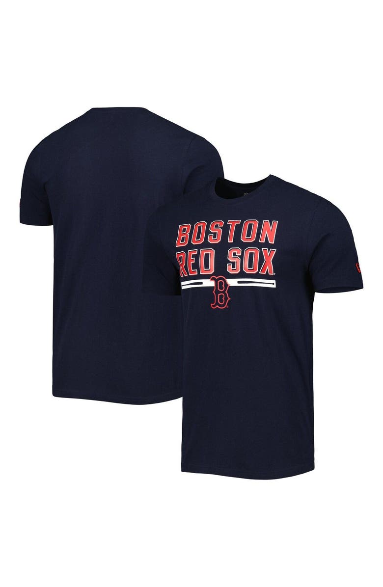 New Era Men's New Era Navy Boston Red Sox Batting Practice T-Shirt, Main, color,