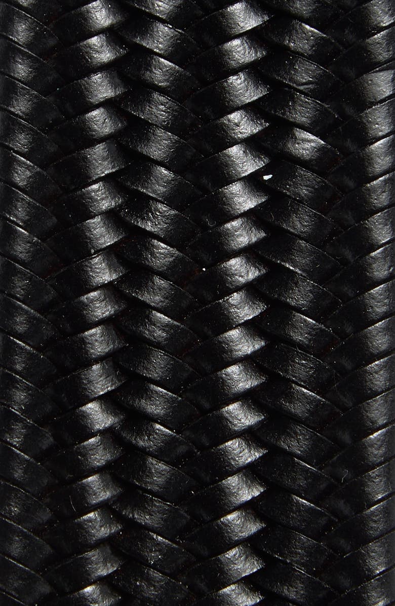 Ted Baker London Reversible Braided Leather Belt, Alternate, color, Reversible Black/Brown