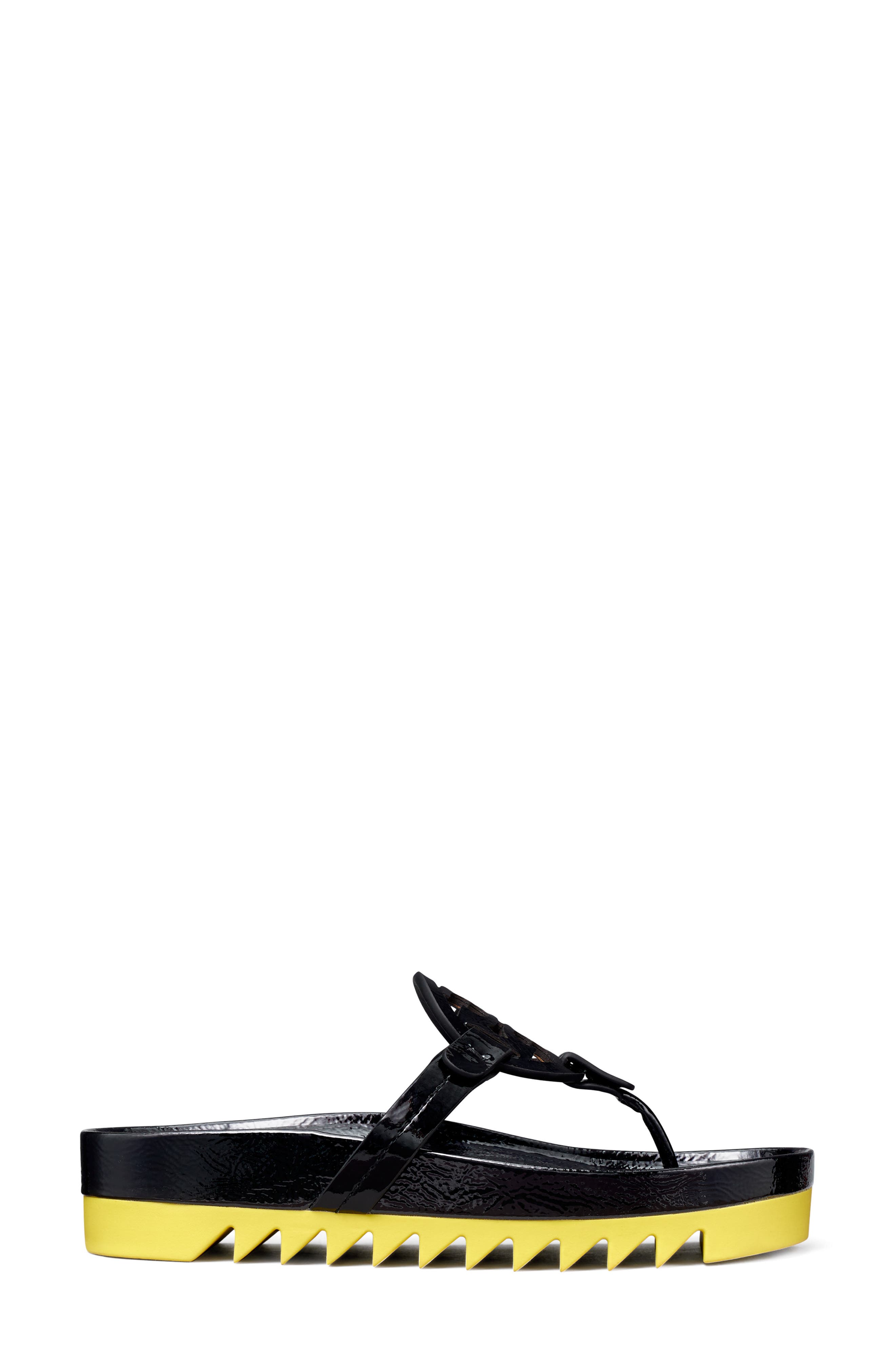 Tory Burch Miller Cloud Lug Sandal, Alternate, color, 