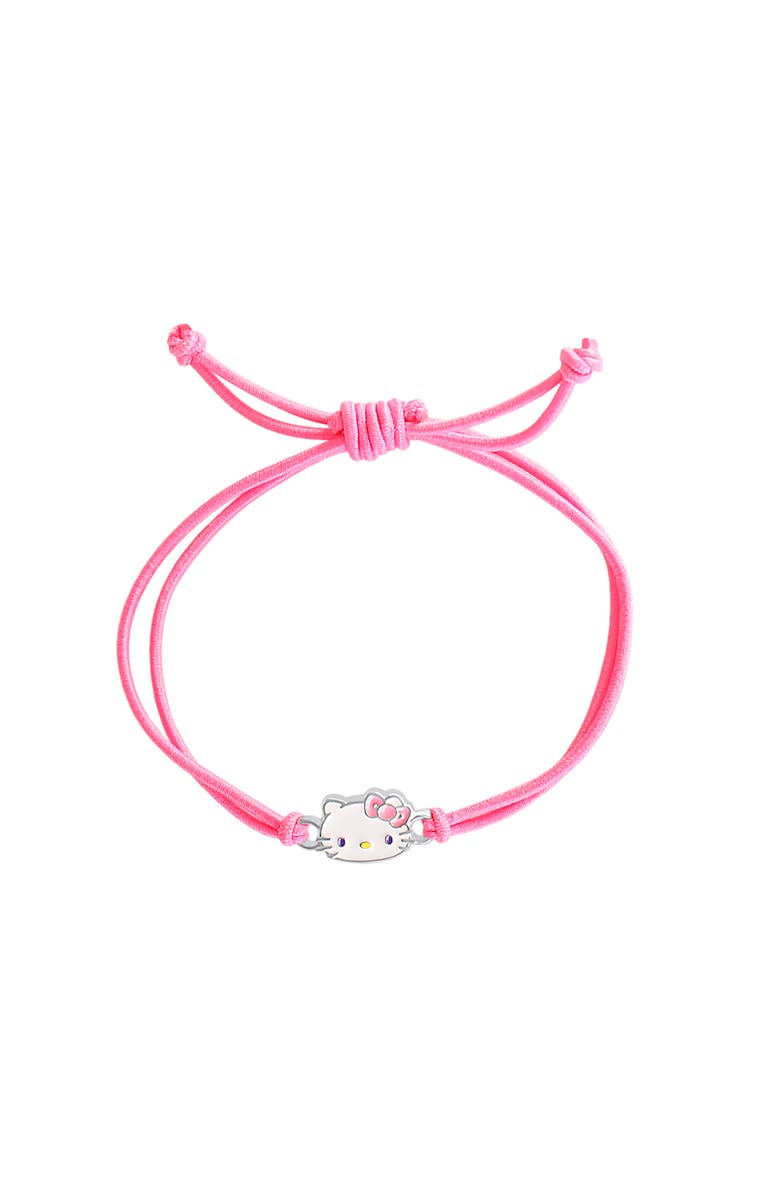Hello Kitty Cord Bracelet with Kuromi, My Melody, Hello Kitty, 3 Piece Set, Alternate, color, Pink