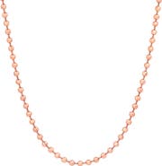 STEELTIME Men's Ball Chain Necklace