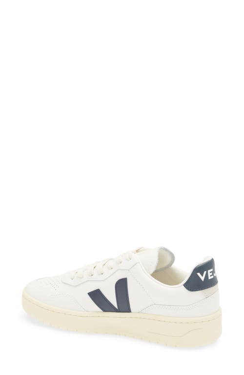 Veja Low-top Sneakers With Perforated Detailing And Rubber Sole In Extra White Nautico