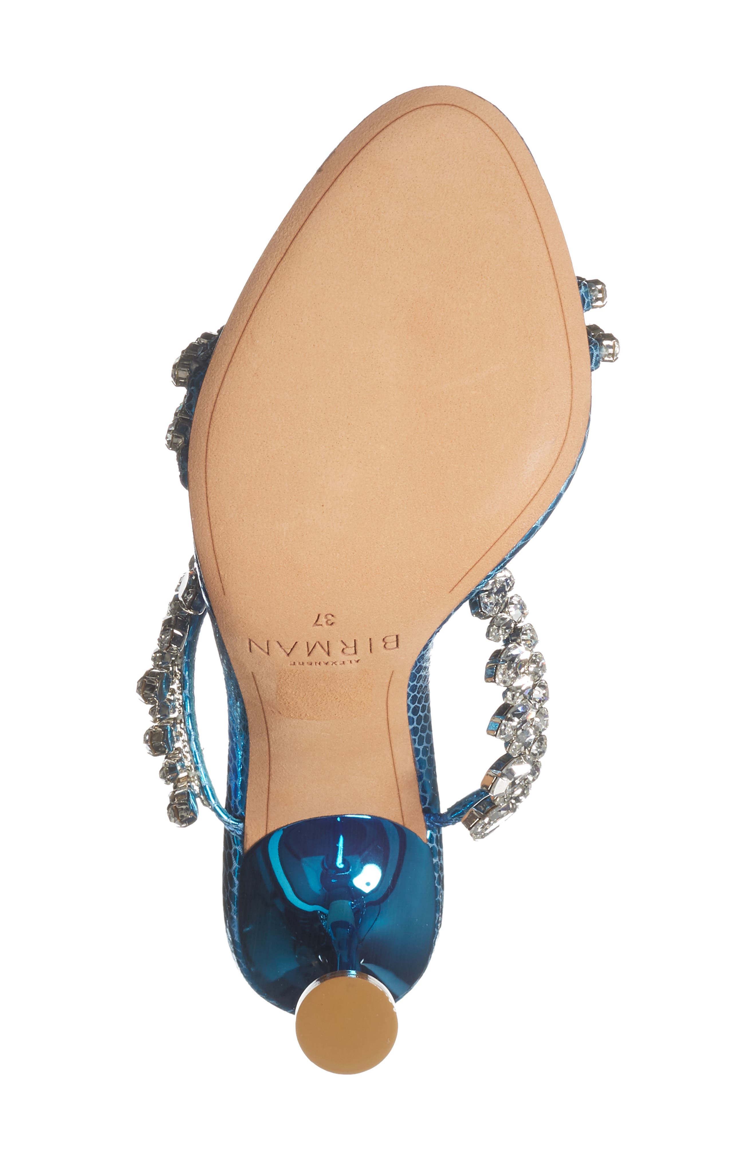 Alexandre Birman Crystal Fringe Sandal, Alternate, color, 