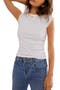 Ever Had Cap Sleeve Cotton T-Shirt