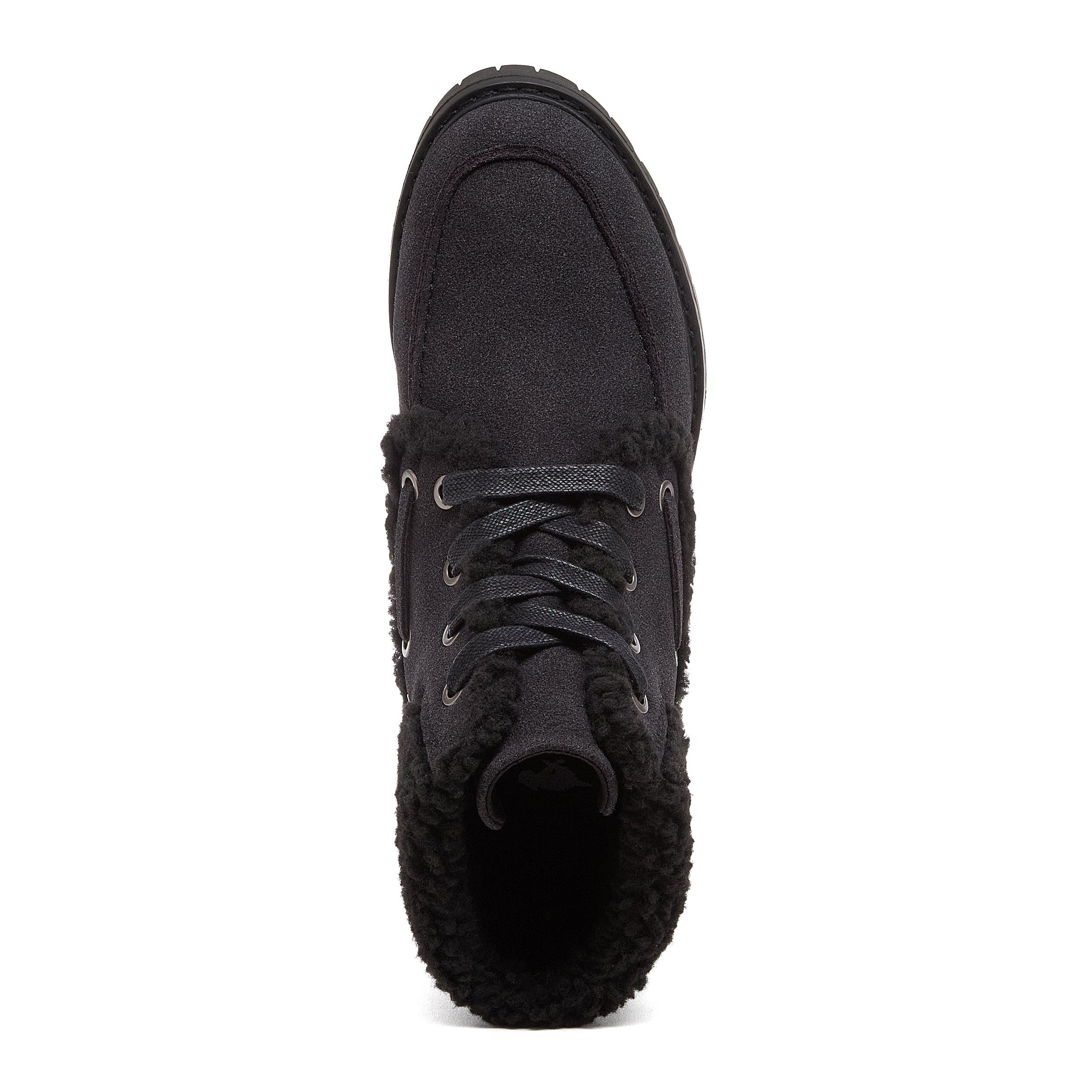 ROCKET DOG Nixie Faux Fur Cuff Lace Up Ankle Boots (Women) | Nordstrom