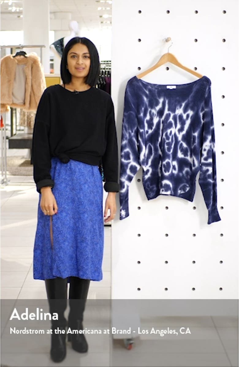 Tie Dye Sweater, sales video thumbnail