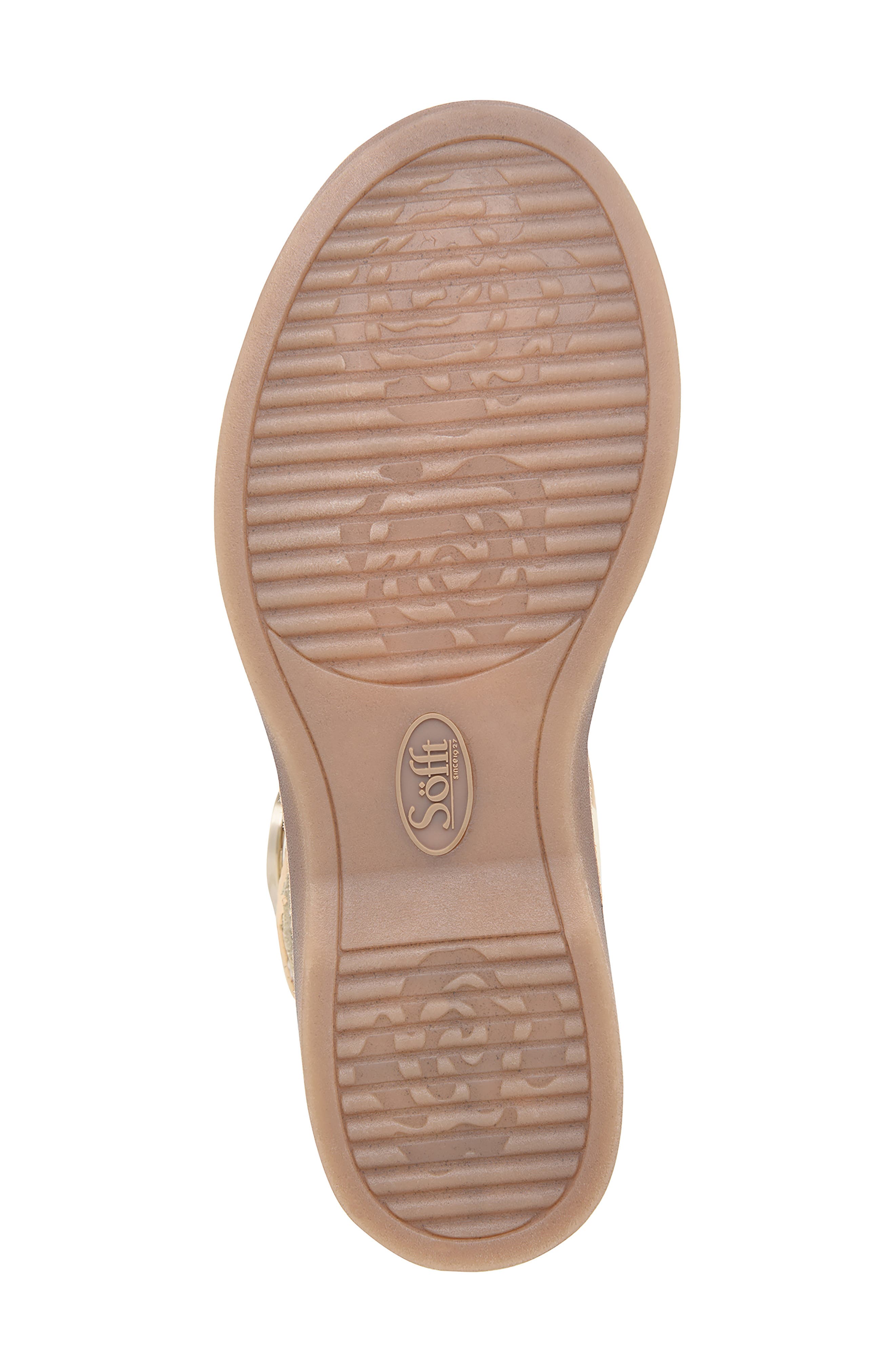 Söfft Bali Sandal, Alternate, color, Platino