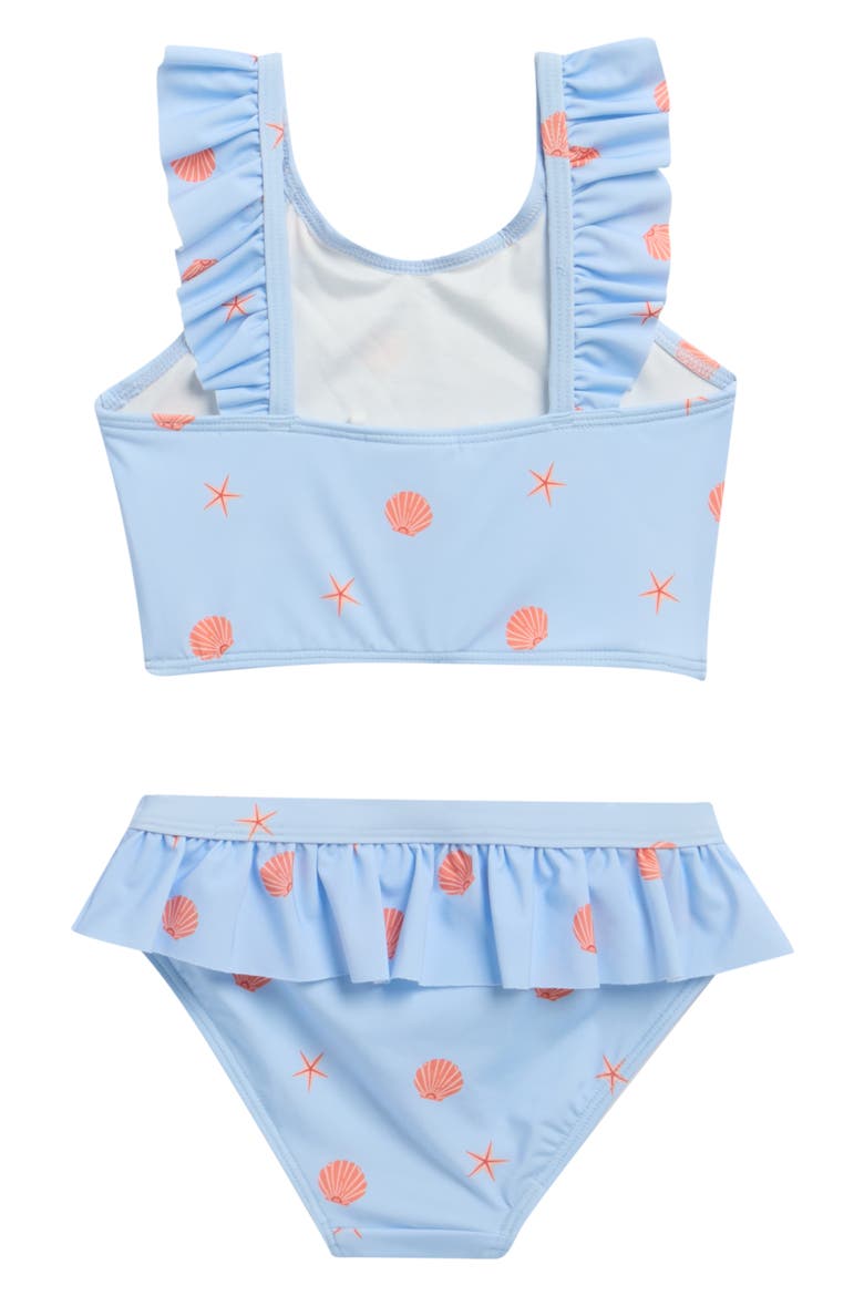Kids' Ruffle Two-Piece Swimsuit, Alternate, color, LIGHT BLUE