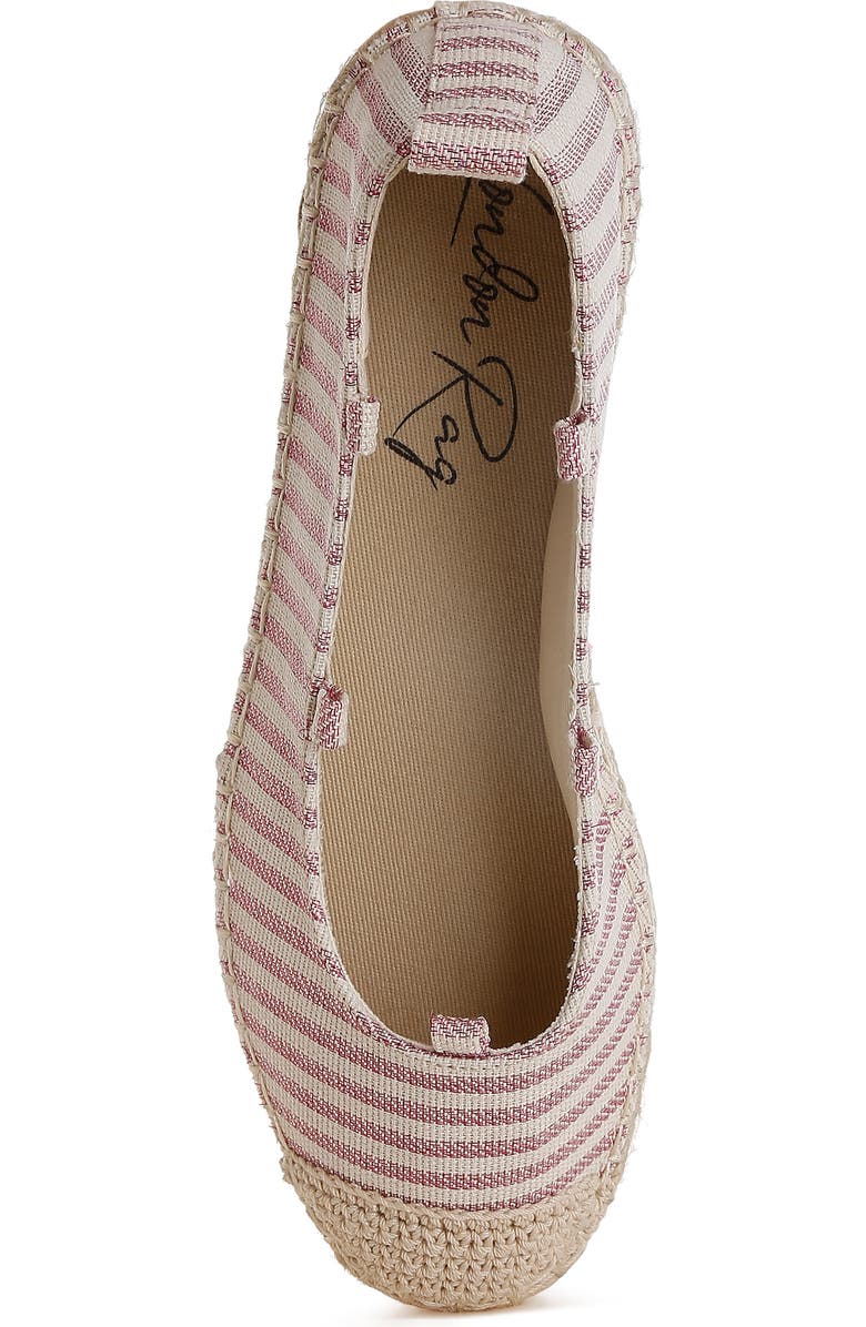 LONDON RAG Oplin Espadrille Ankle Wrap Flat, Alternate, color,