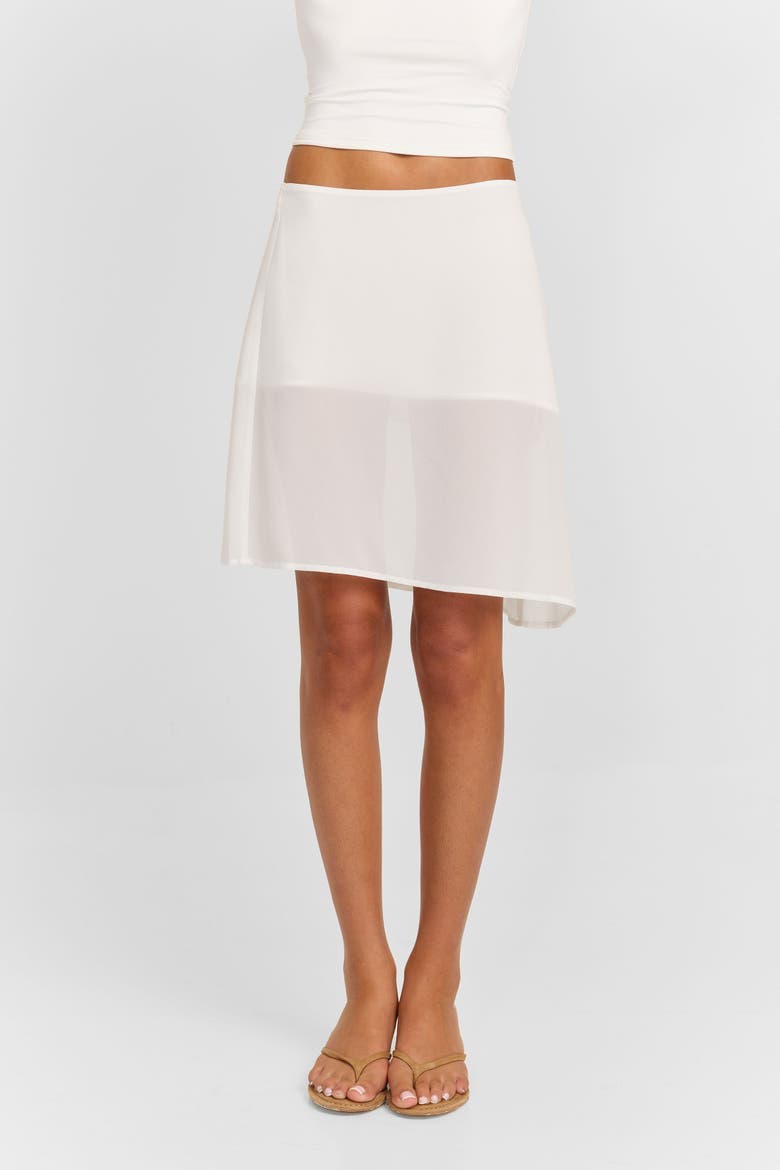 Bianca Midi Skirt, Alternate, color, White