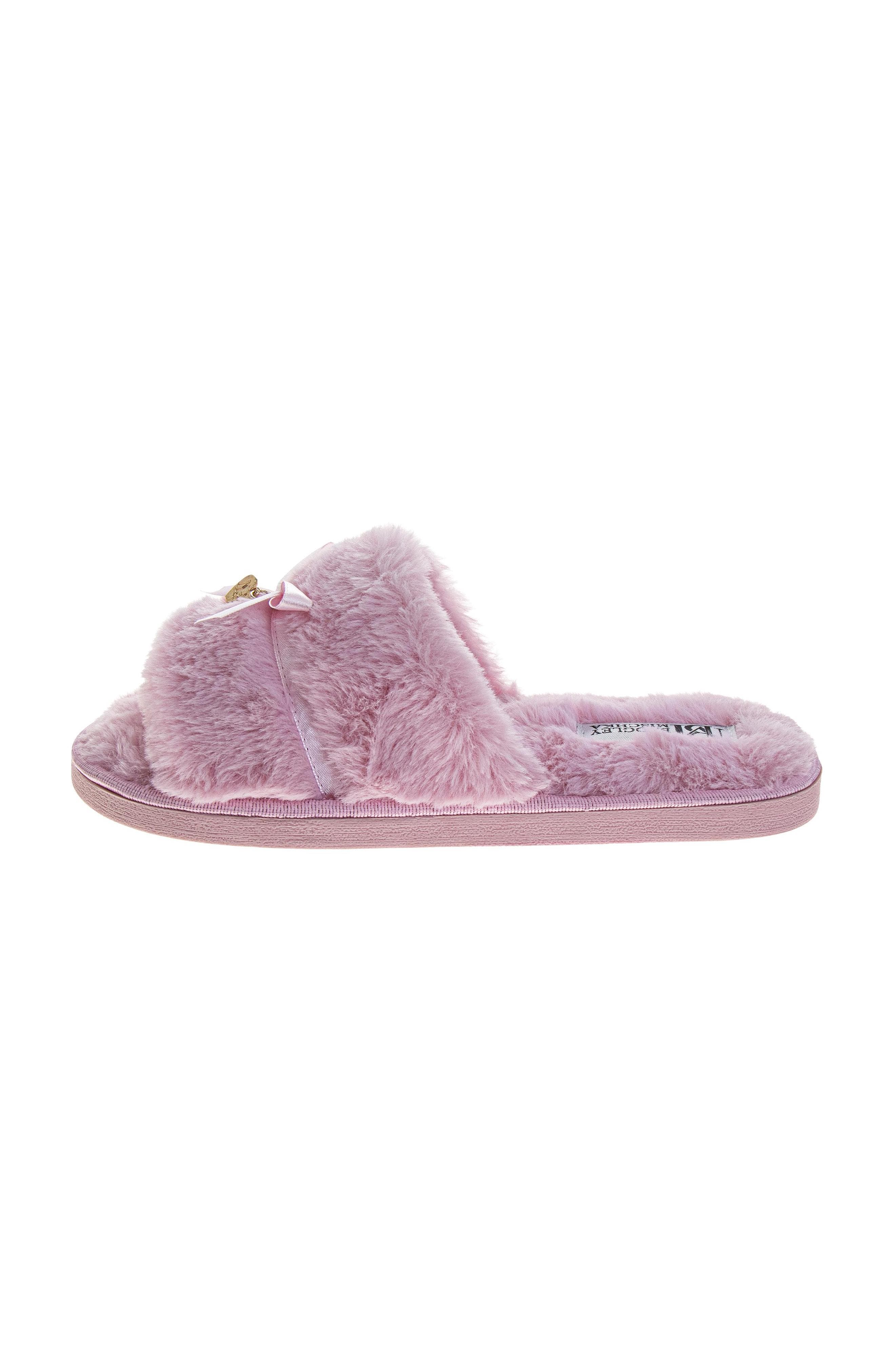 Womens Classic Logo Slippers, Alternate, color, PINK