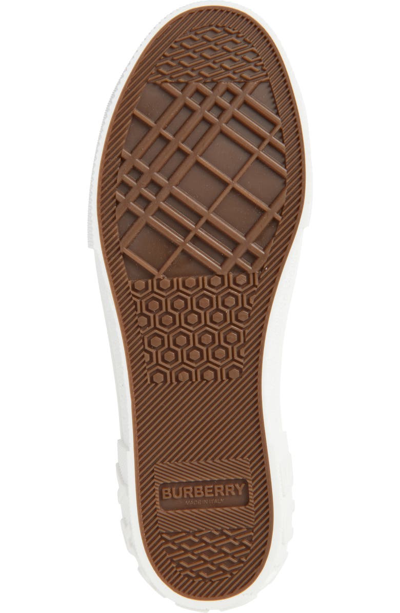 Burberry Jack Check Low Top Sneaker, Alternate, color, Mahogany Ip Check