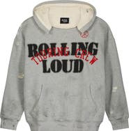 Rolling Loud RL Touring Crew Distressed Pullover Hoodie
